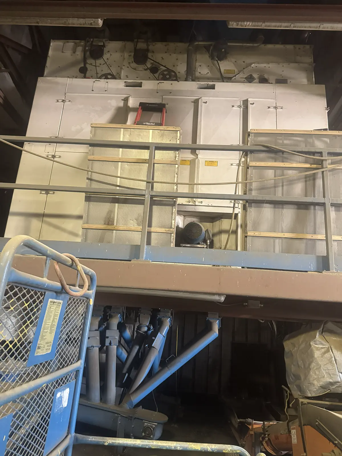 Seed and grain cleaning line
