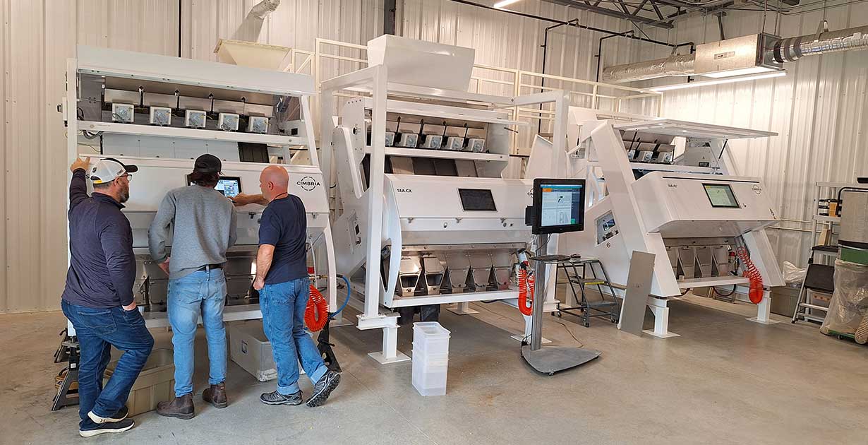 Cimbria color sorter lab