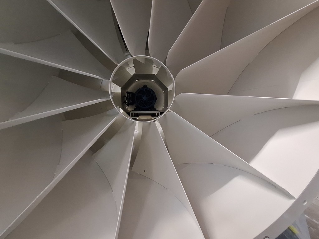 Cyclofan Dust Separation Vanes
