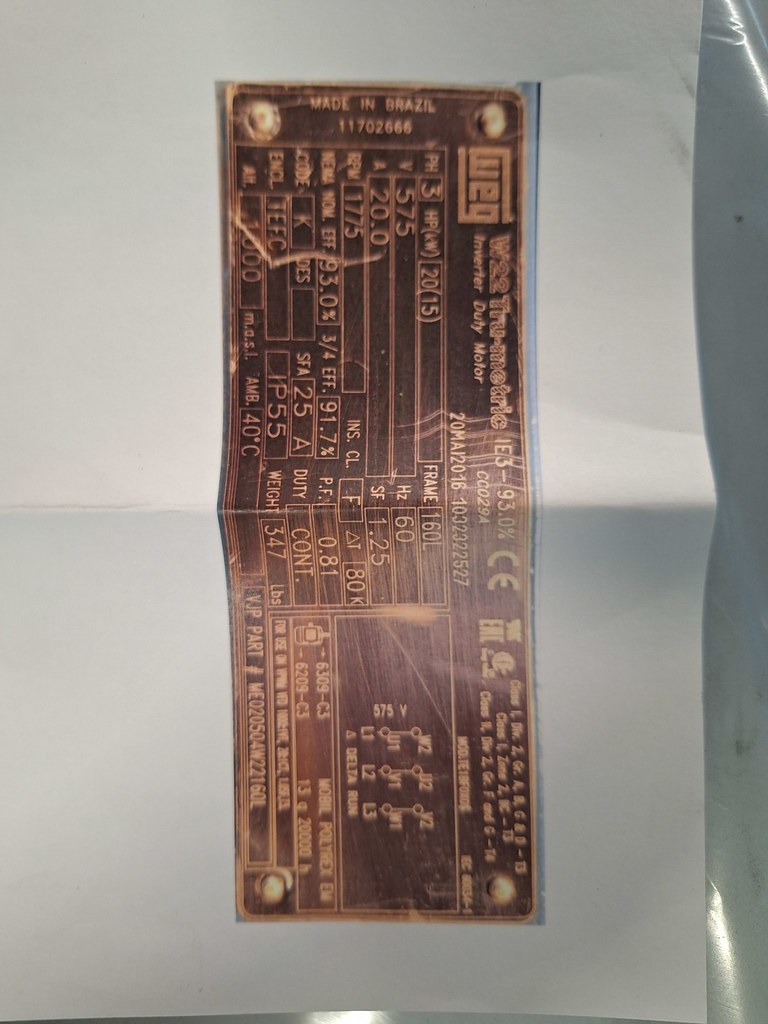 Cyclofan Motor Plate